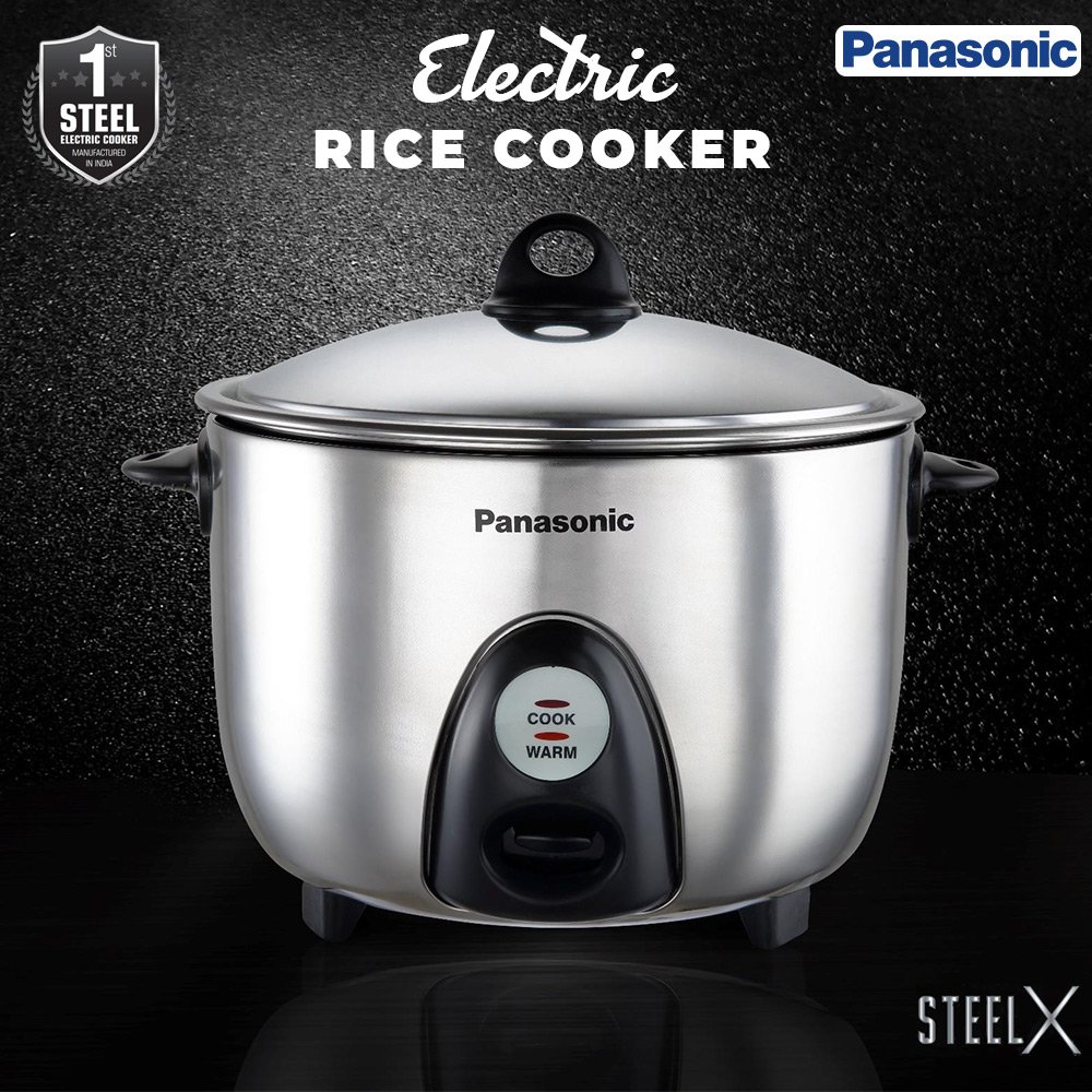 Panasonic SR G18 SUS Full SS 1.8 Litre Electric Rice Cooker