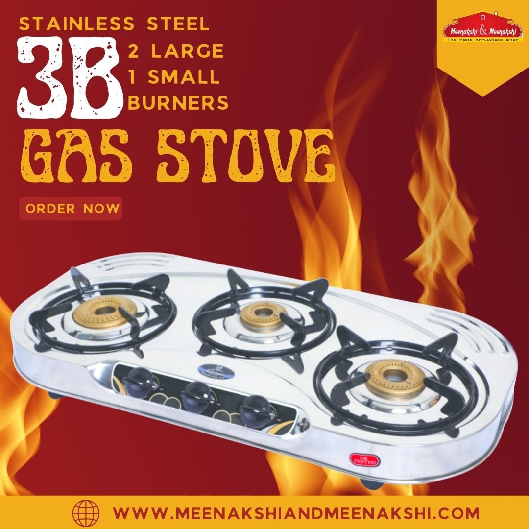 Laxmi gas stove discount 3 burner price